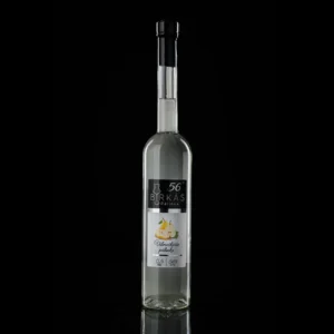Birkás vilmoskörte pálinka - Birkás Vilmos hruškovica. 56% alkohol.