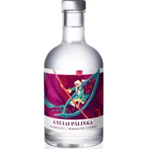 Gyulai Višňovica Mahalebková. Gyulai sajmeggy pálinka. 42% alkohol.